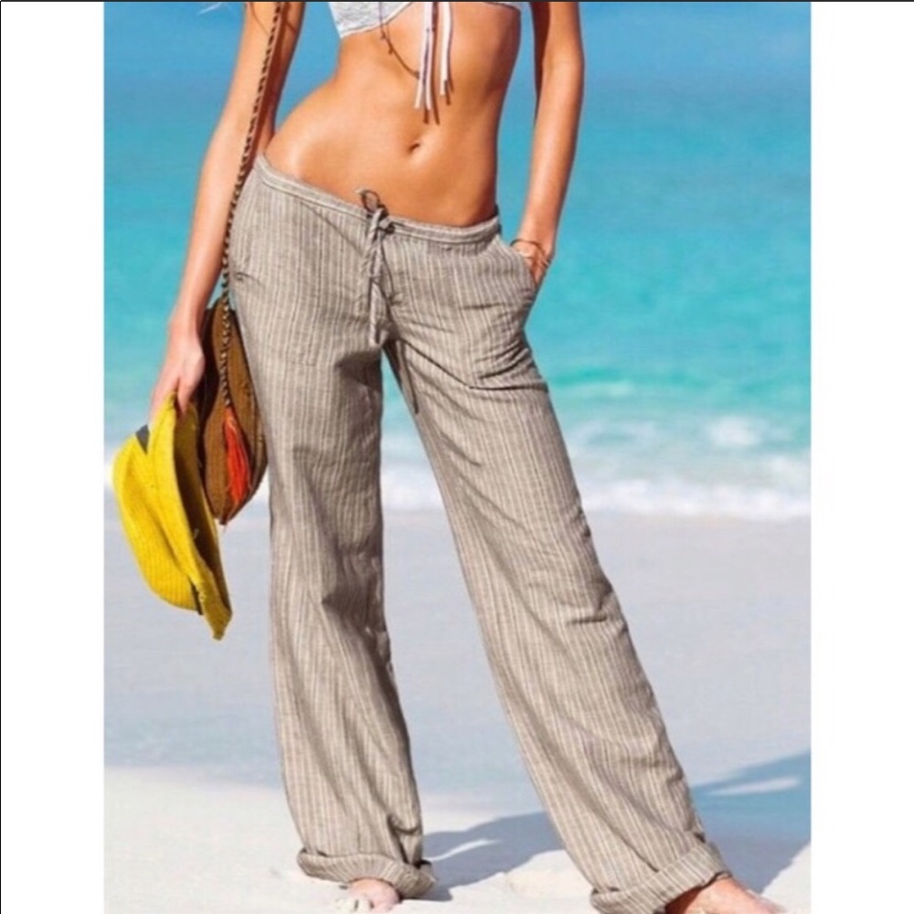 Victoria’s Secret linen/cotton pants, size 2